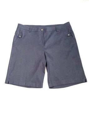 J. Jill Linen Blend Shorts - 16